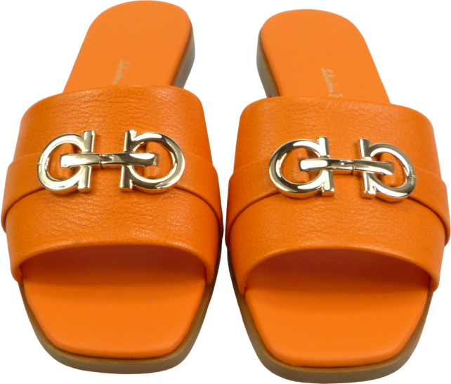 Salvatore Ferragamo Sandals Orange Oranje