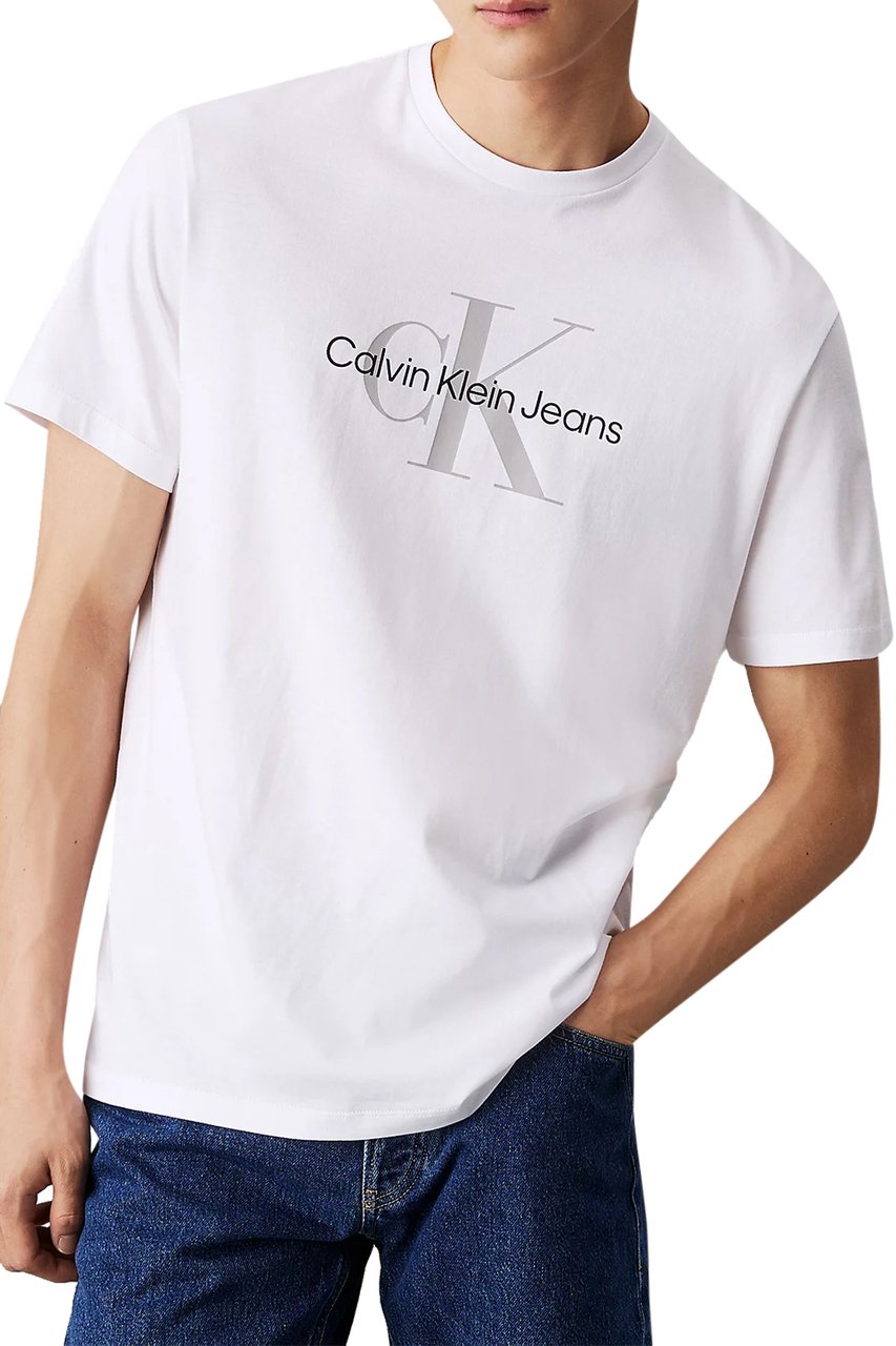 Calvin Klein T-Shirts And Polos White Wit