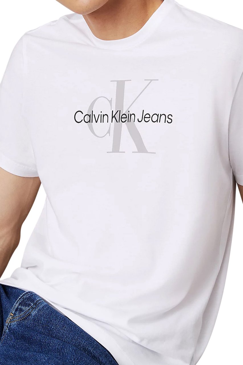 Calvin Klein T-Shirts And Polos White Wit