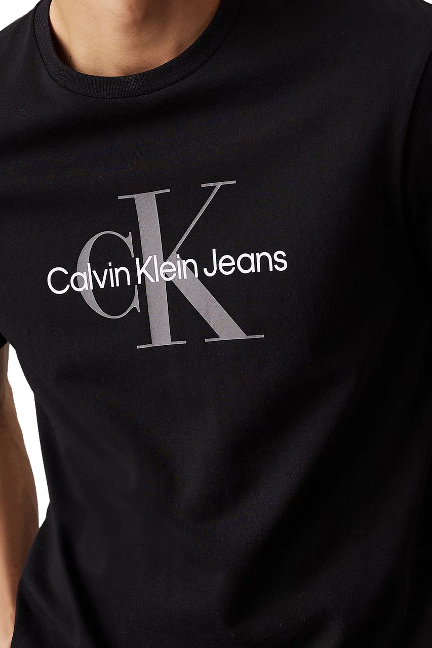 Calvin Klein T-Shirts And Polos Black Zwart