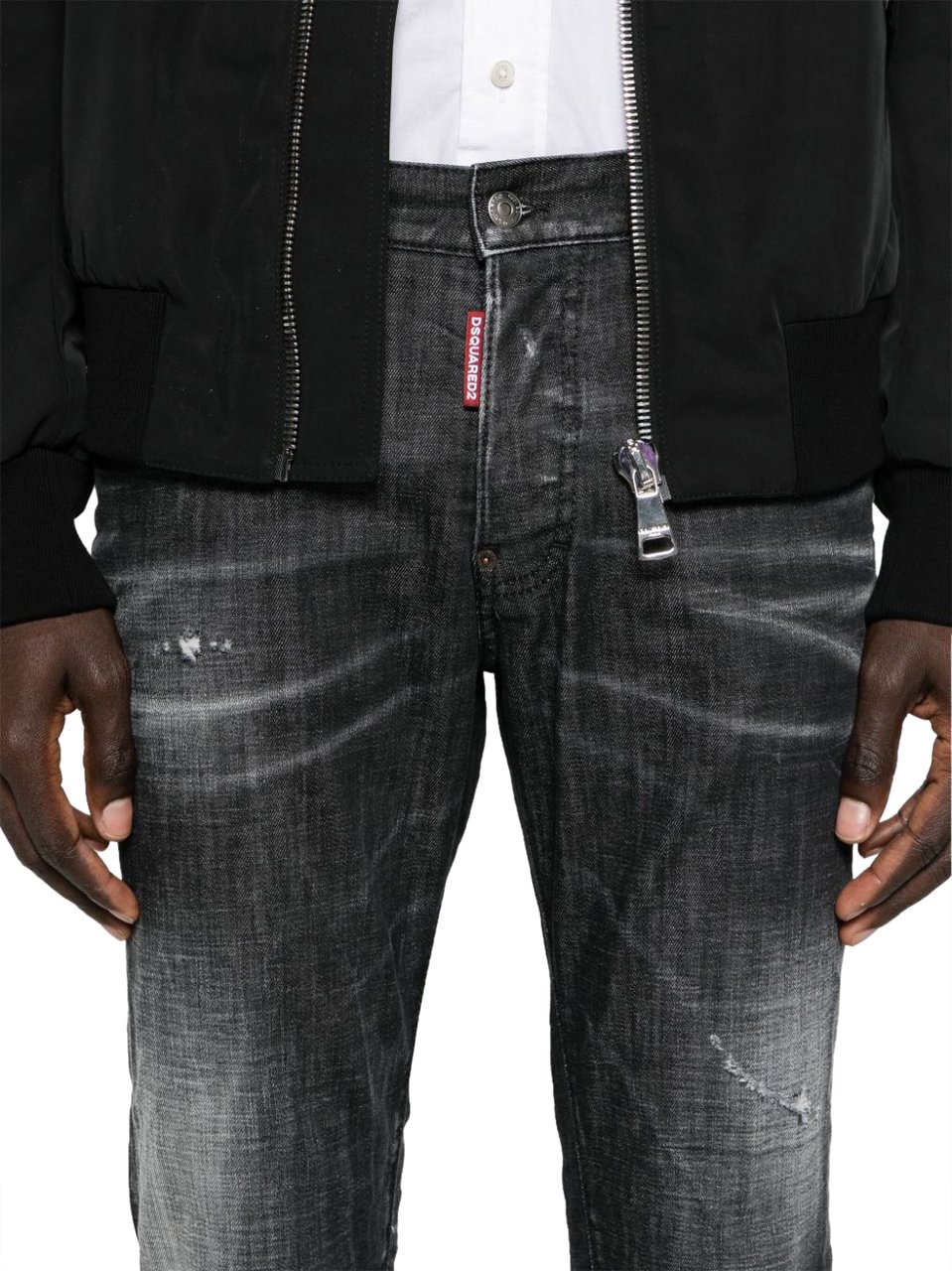 Dsquared2 COOL GUY JEANS S74LB1617 Zwart