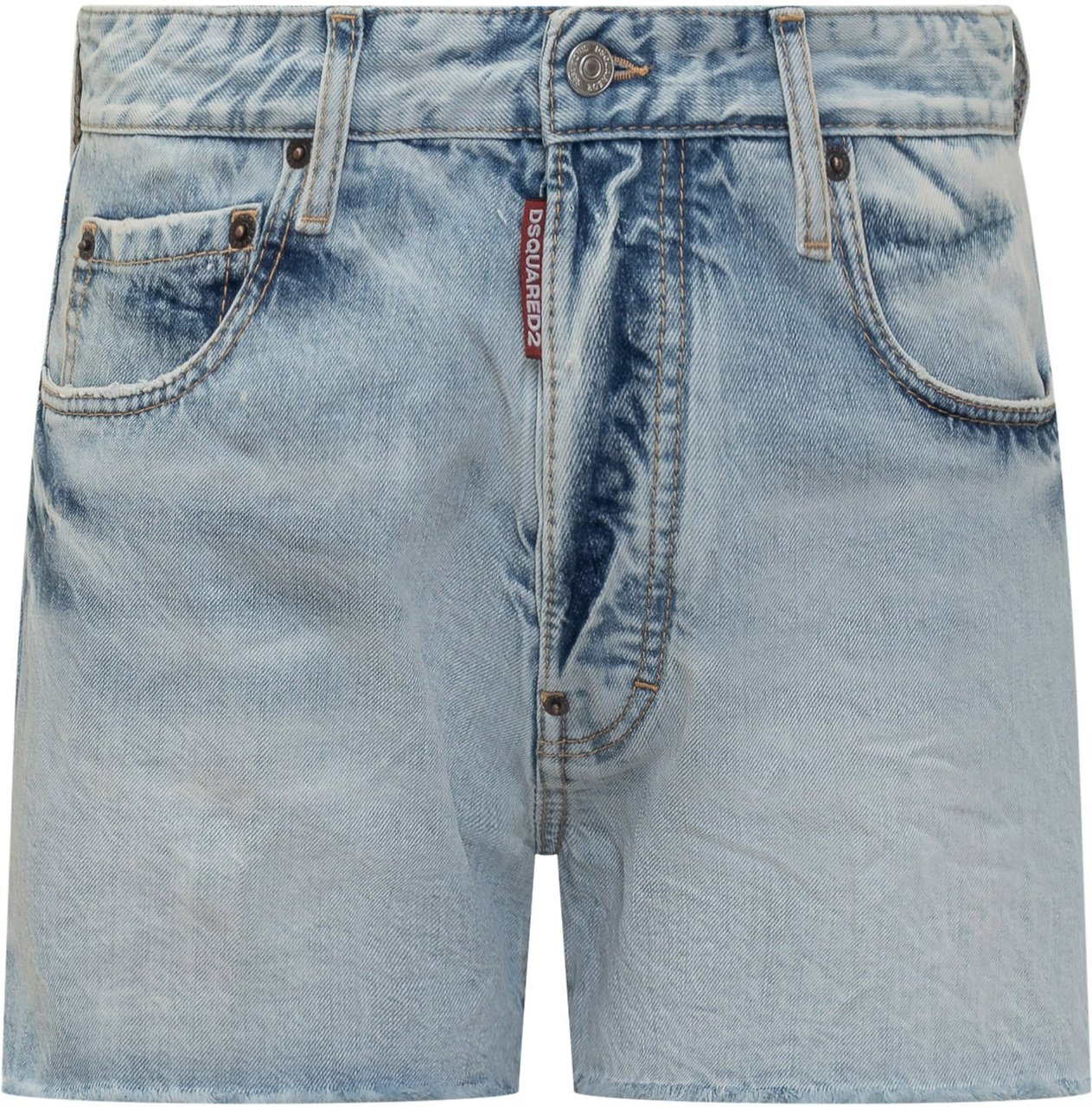 Dsquared2 Pantaloni Corti 642 Blauw