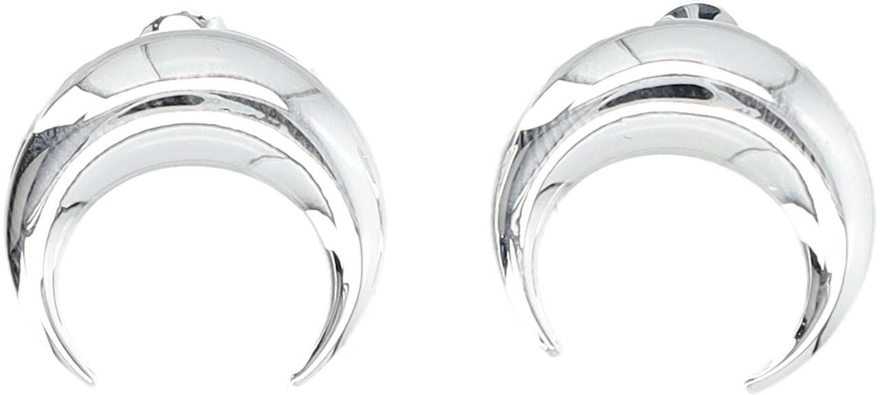 Marine Serre MINI MOON EARRING Roze