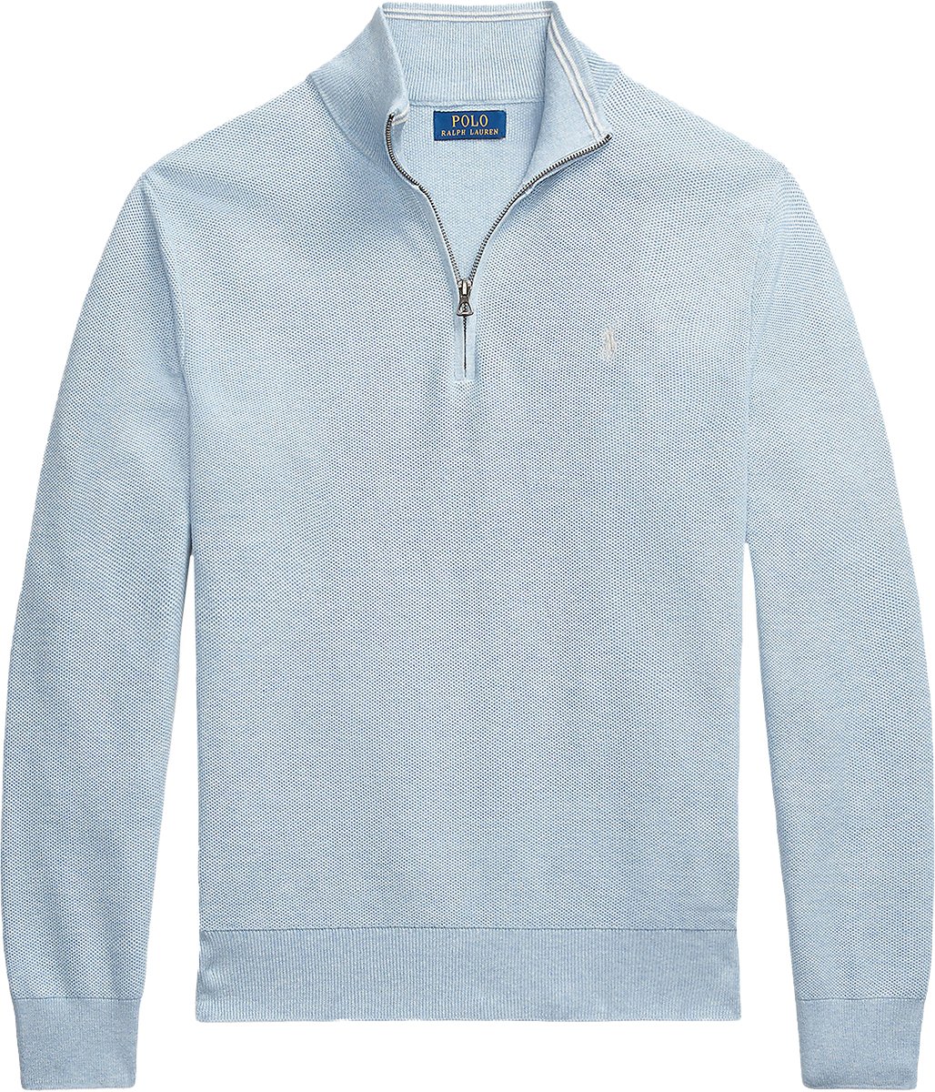 Ralph Lauren Half zip Blauw