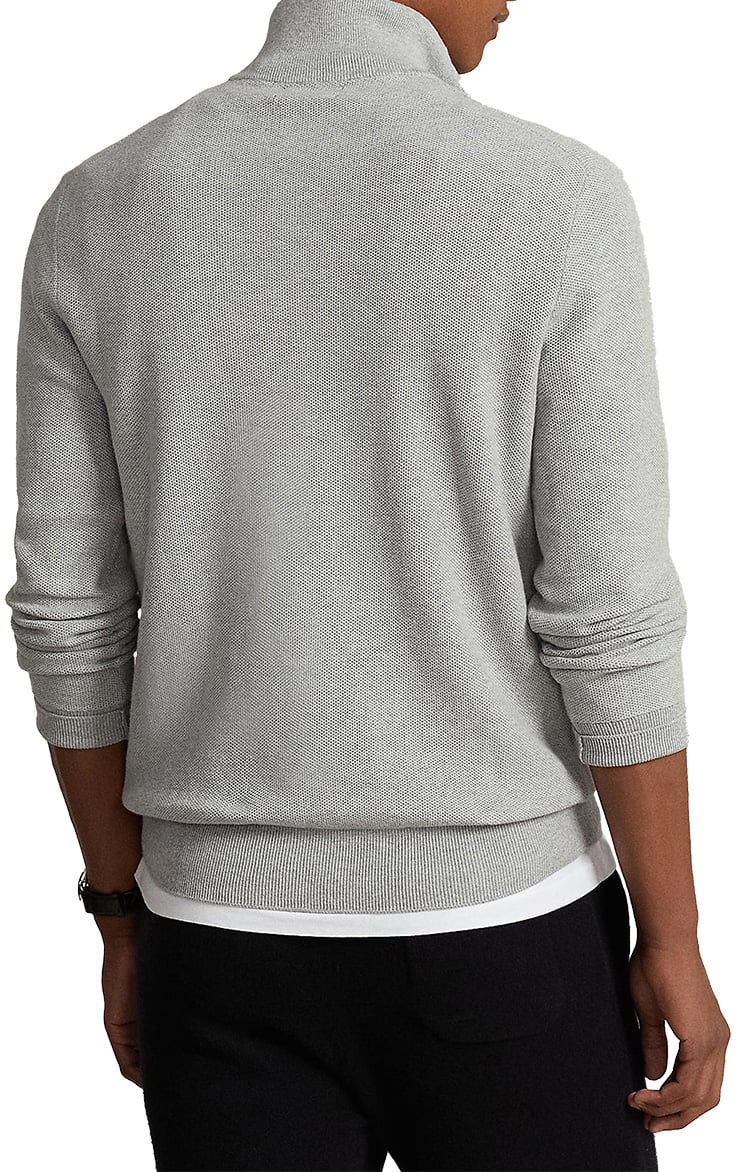 Ralph Lauren Half zip Grijs