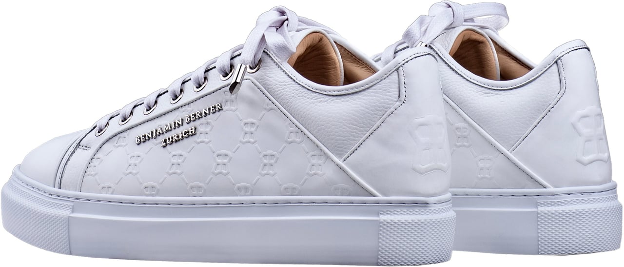 Benjamin Berner Odin Monogram Embossed White Wit