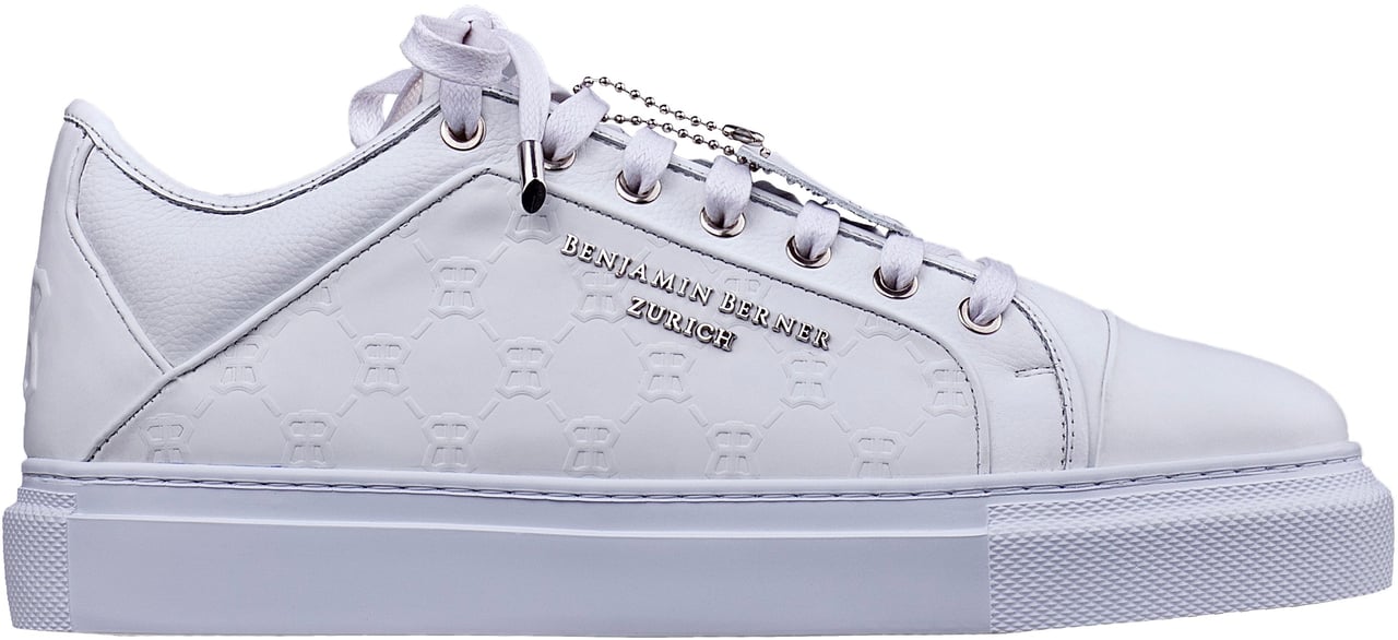 Benjamin Berner Odin Monogram Embossed White Wit