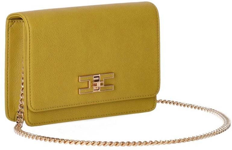 Elisabetta Franchi Bags Curry Geel