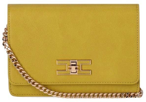 Elisabetta Franchi Bags Curry Geel