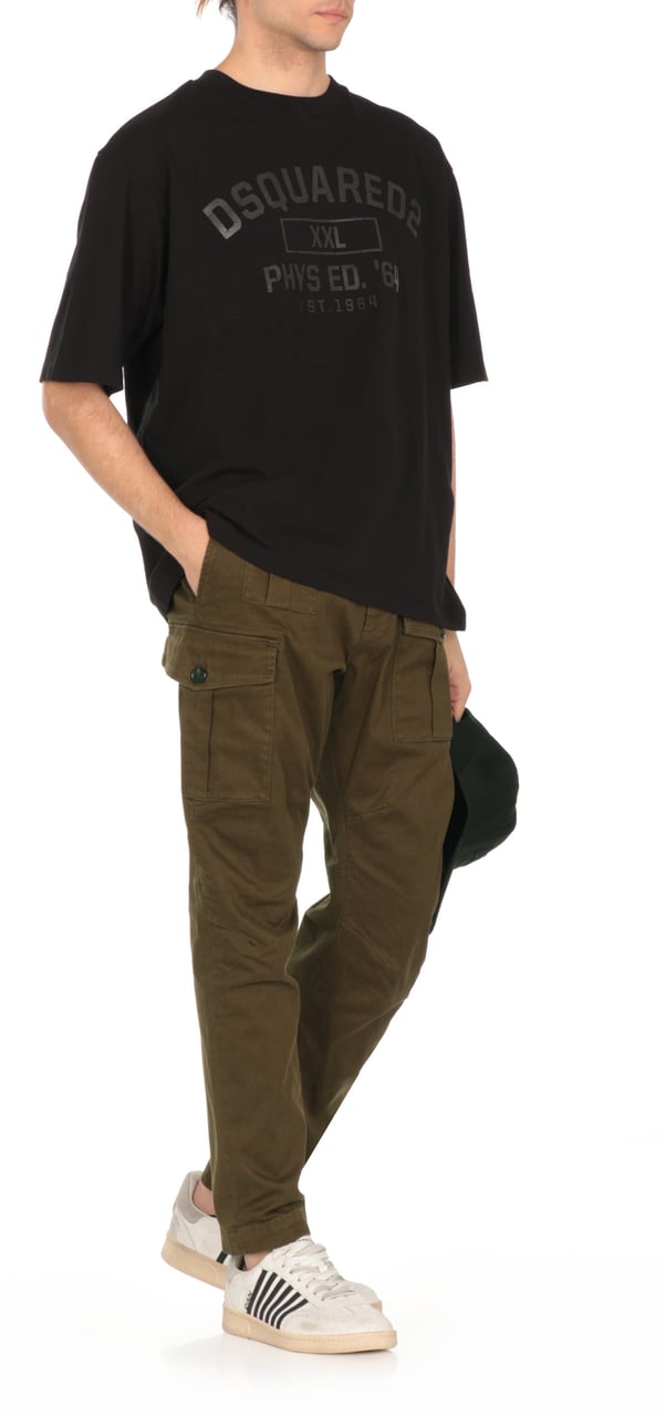 Dsquared2 Trousers Green Groen