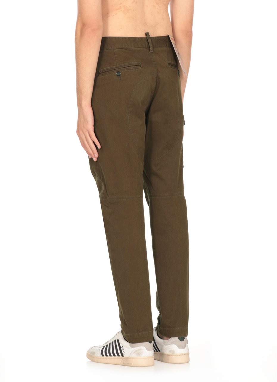 Dsquared2 Trousers Green Groen