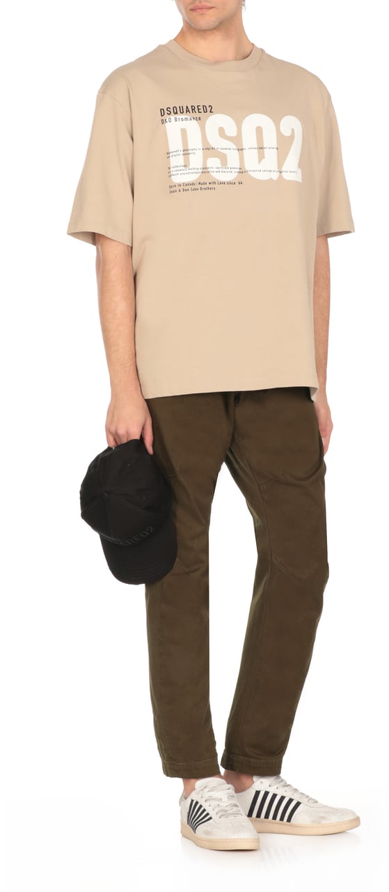 Dsquared2 Trousers Green Groen