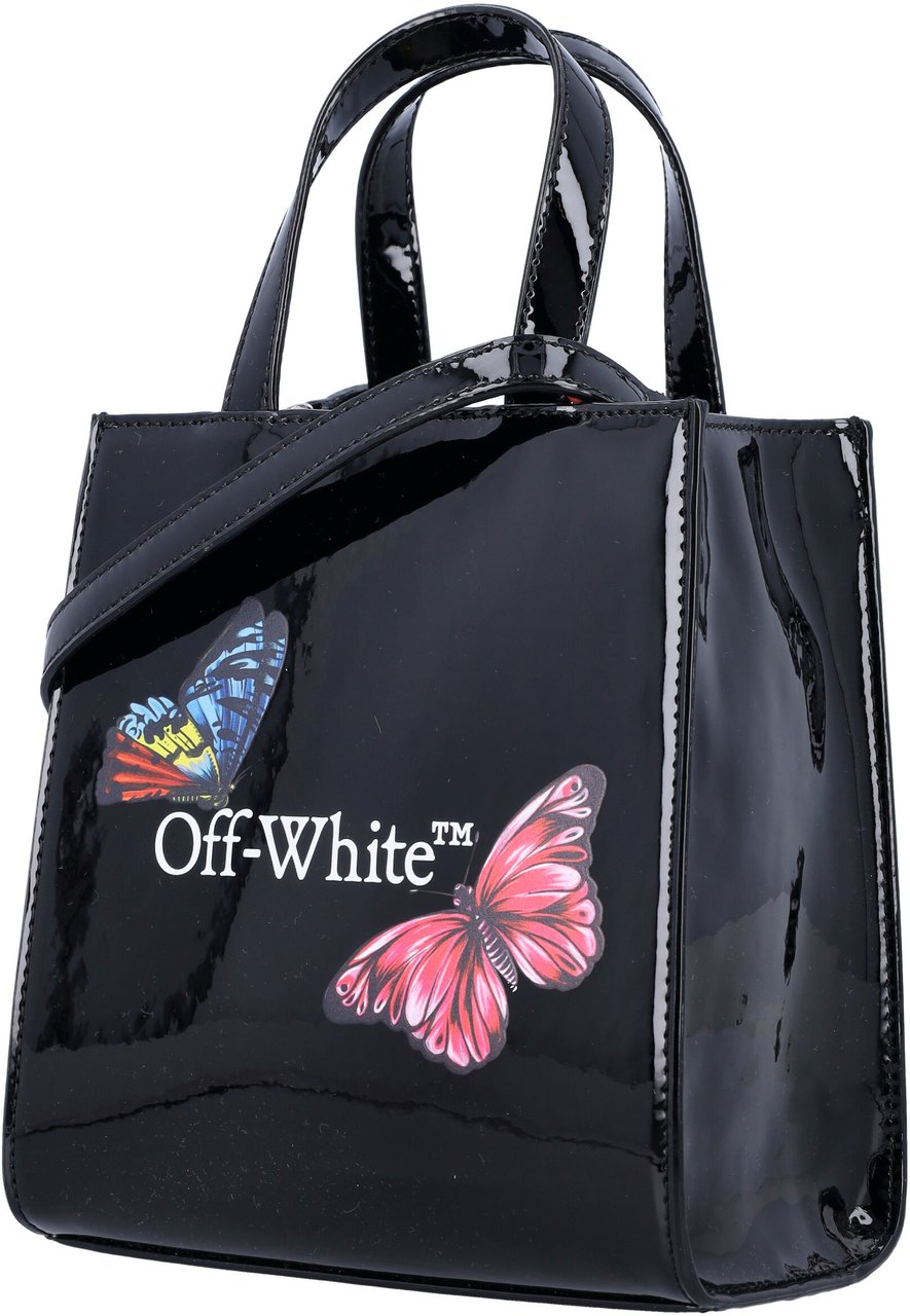 OFF-WHITE Bag Butterfly Nero Zwart
