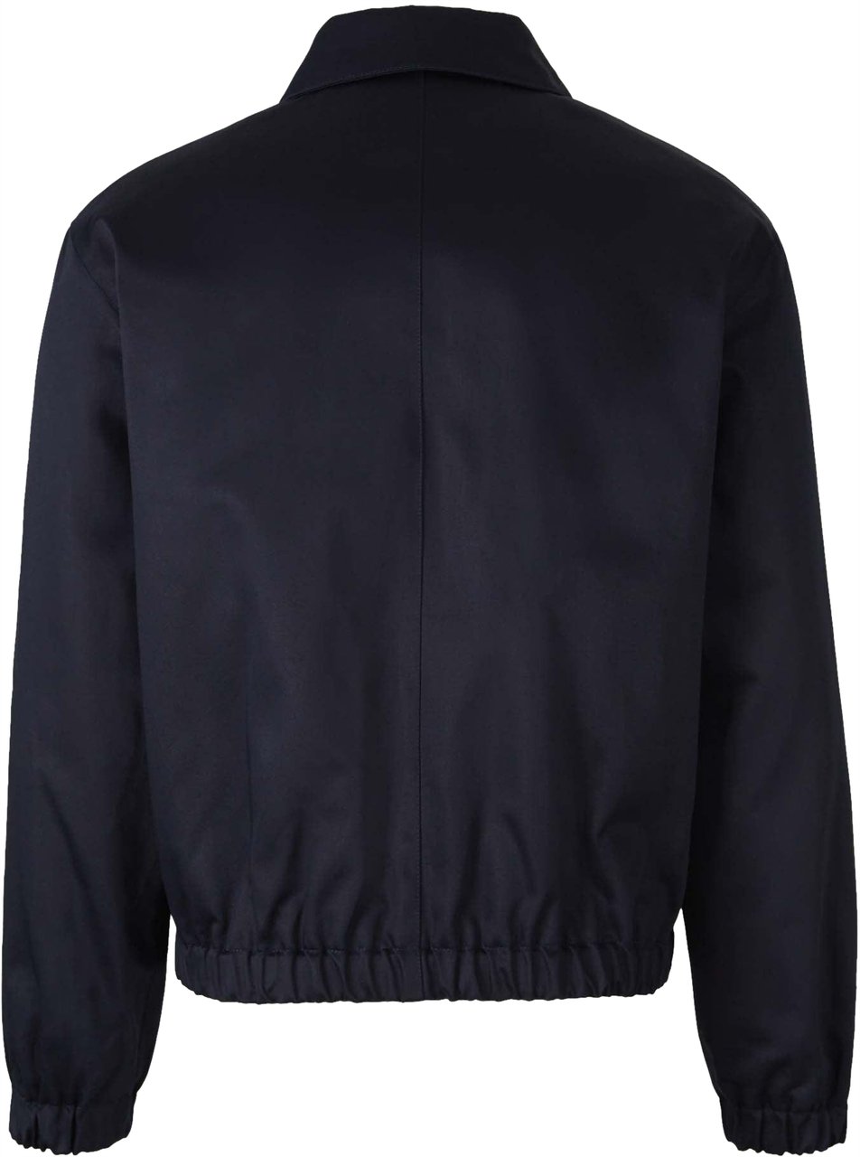 AMI Paris Ami de Coeur Zip Jacket Blauw