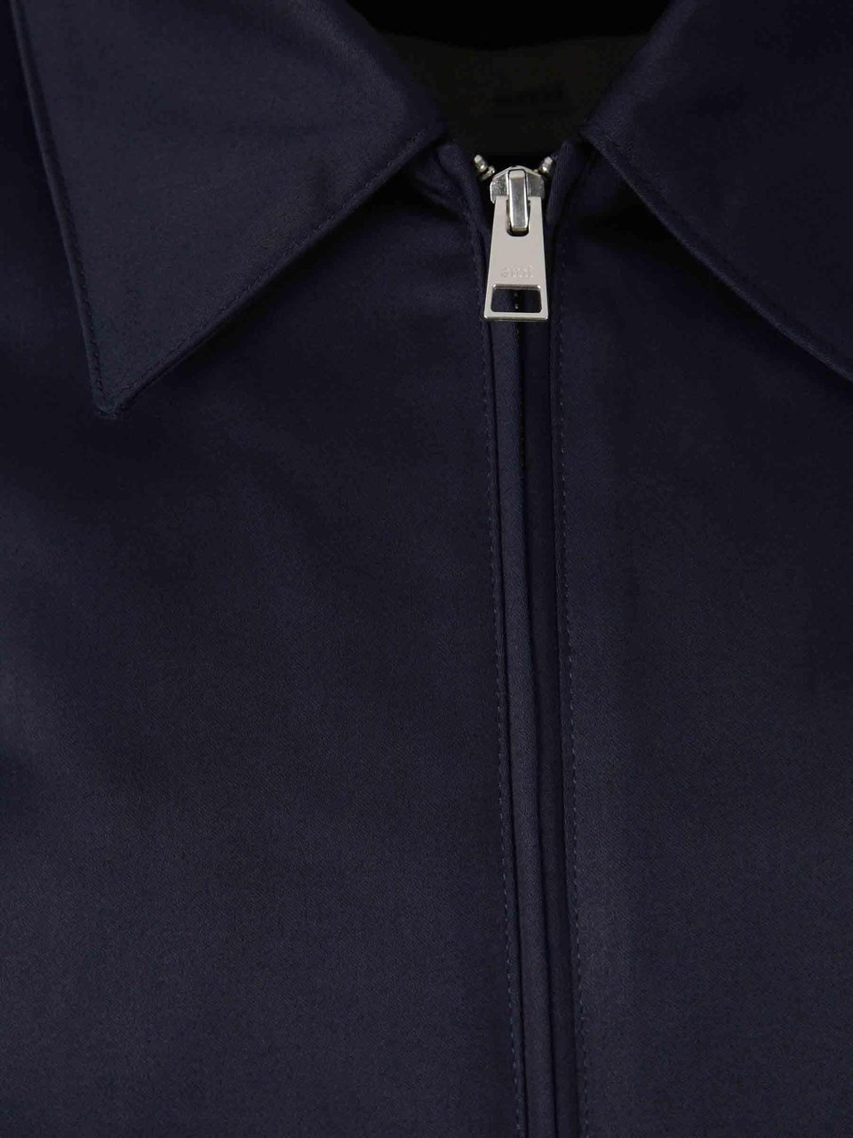 AMI Paris Ami de Coeur Zip Jacket Blauw