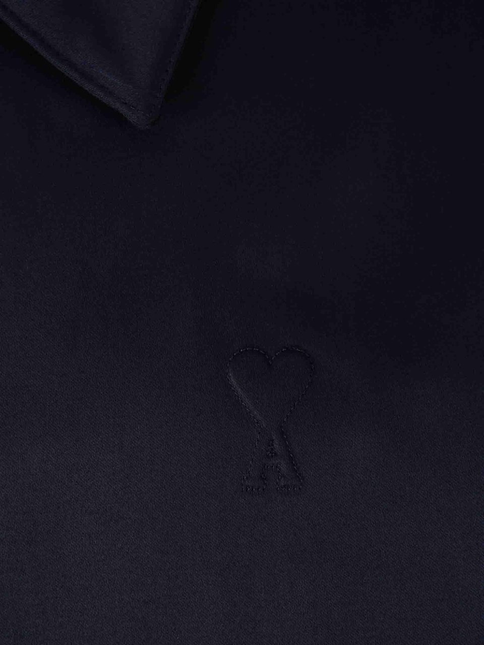 AMI Paris Ami de Coeur Zip Jacket Blauw