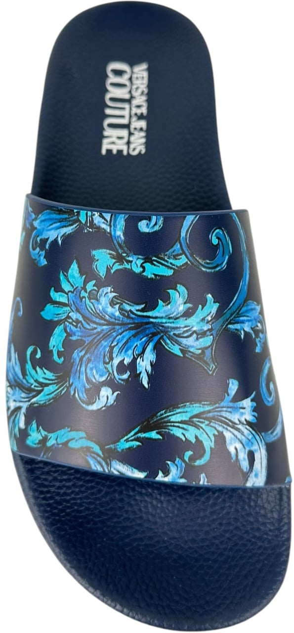 Versace Jeans Couture Heren Slippers Blauw