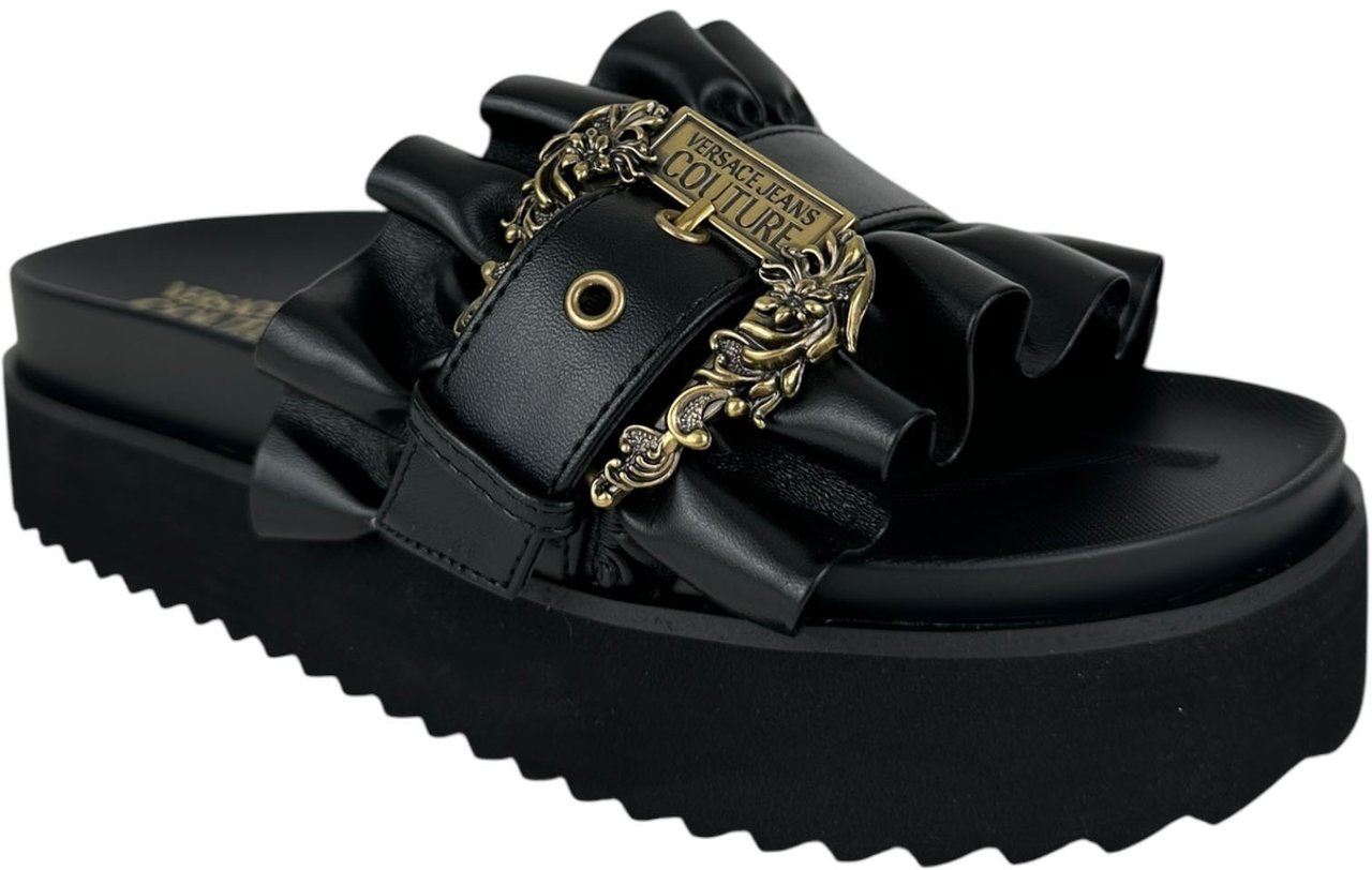 Versace Jeans Couture Dames Sandaal Zwart