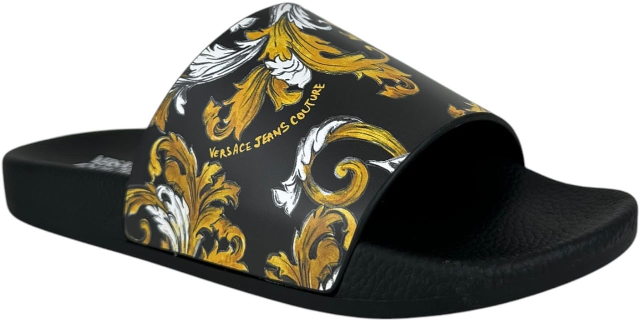 Versace Jeans Couture Dames Slippers Zwart