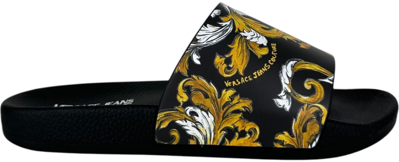 Versace Jeans Couture Dames Slippers Zwart