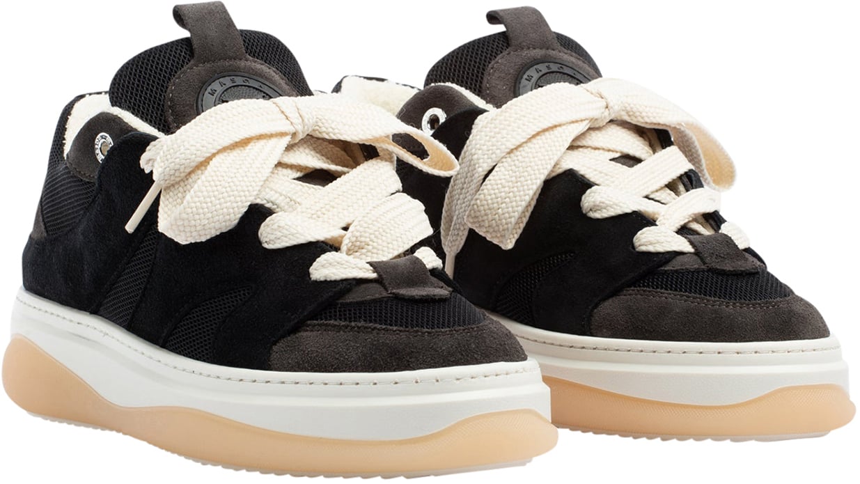 Mason Garments Venice Tricolore Black Zwart