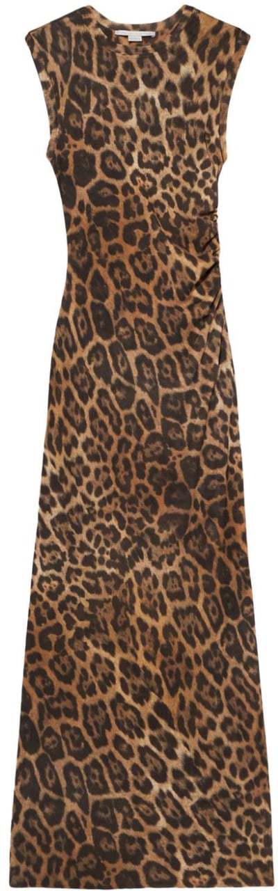 Stella McCartney Abito Leopardato Bruin