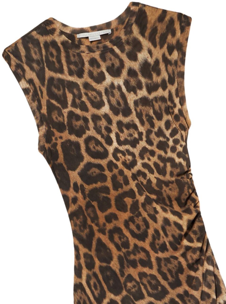 Stella McCartney Abito Leopardato Bruin
