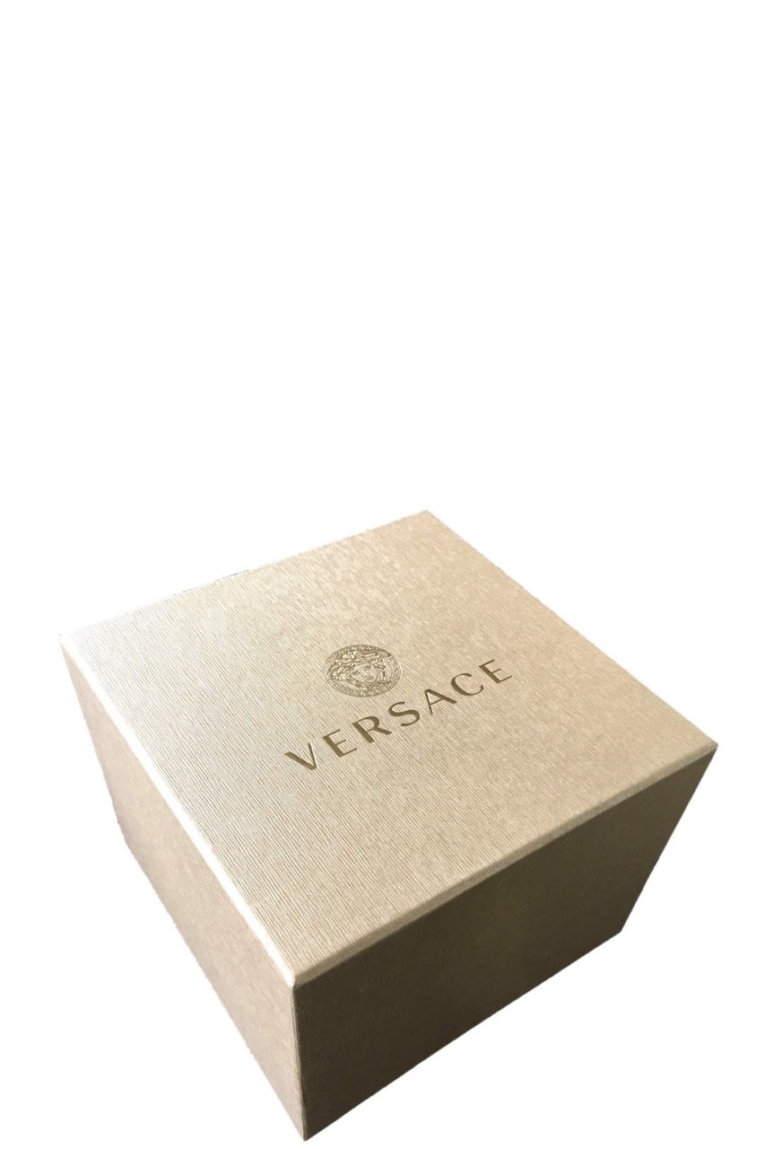 Versace VE5A00920 V-Circle heren horloge 44 mm Zwart