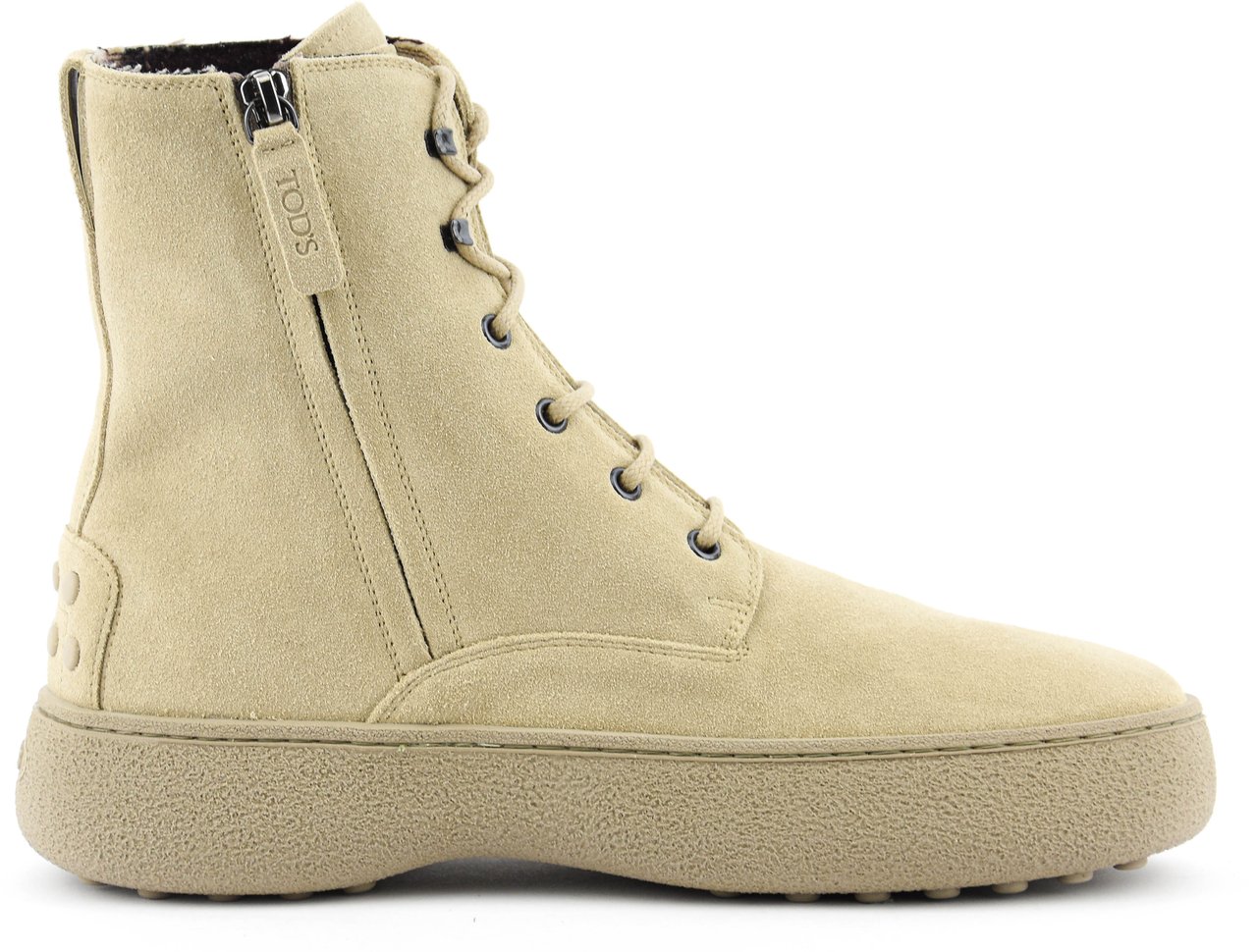 Tod's Tod's W.g. Lace-up Ankleboot Beige