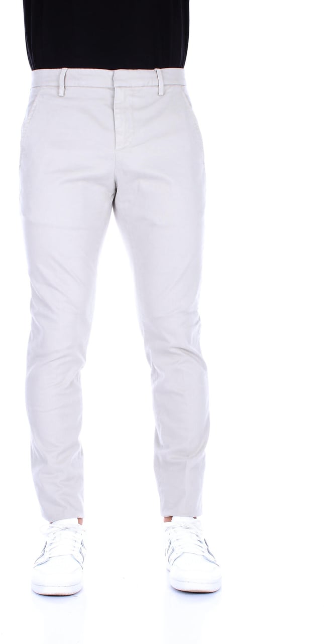 Dondup Trousers Grey Grijs