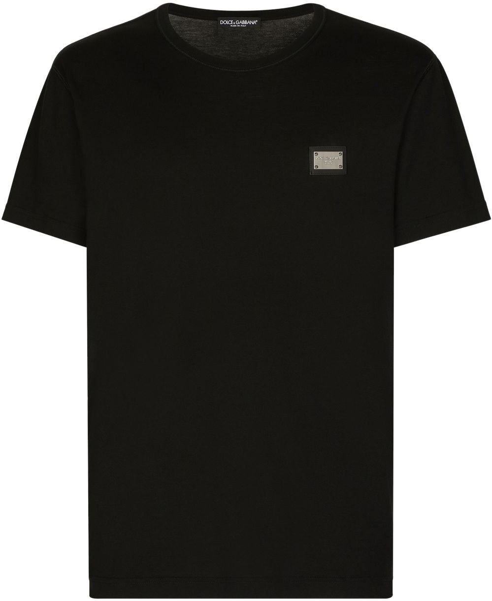 Dolce & Gabbana T-shirts And Polos Black Zwart