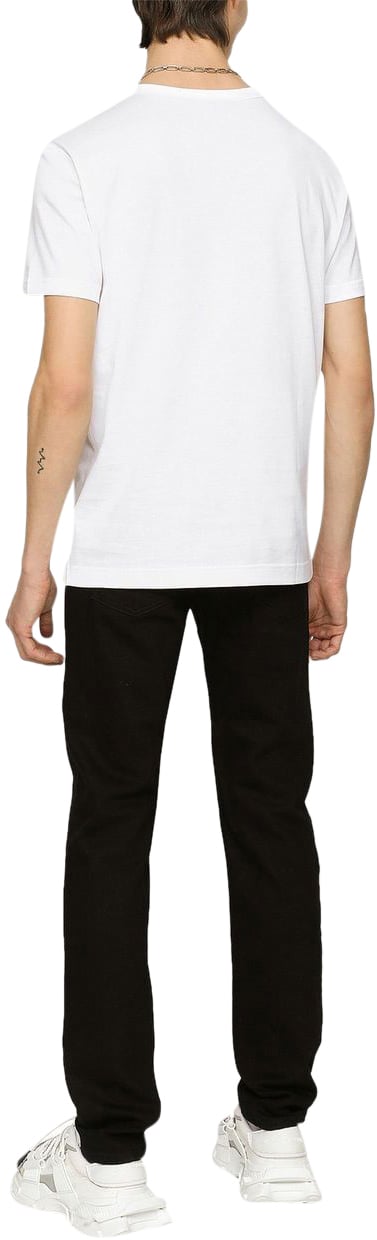 Dolce & Gabbana T-Shirt With Branded Tag Wit