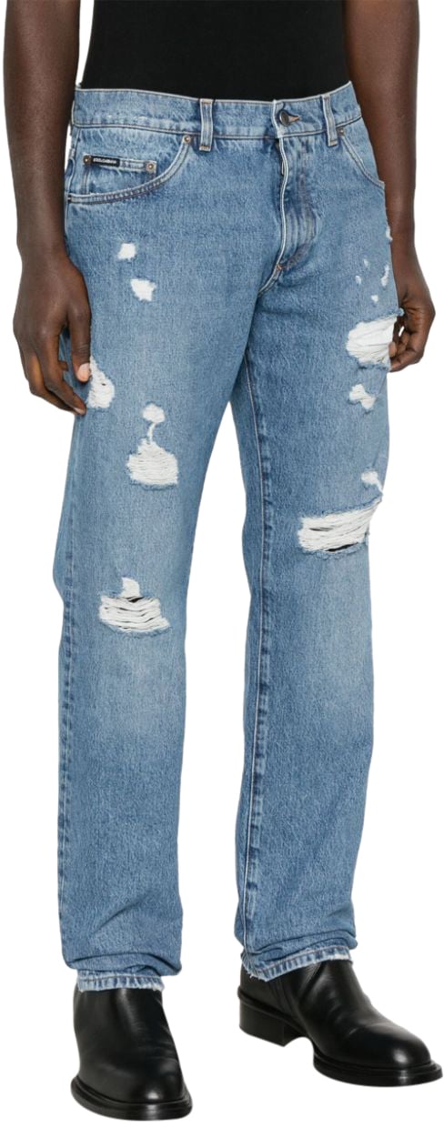 Dolce & Gabbana Trousers Blue Blauw