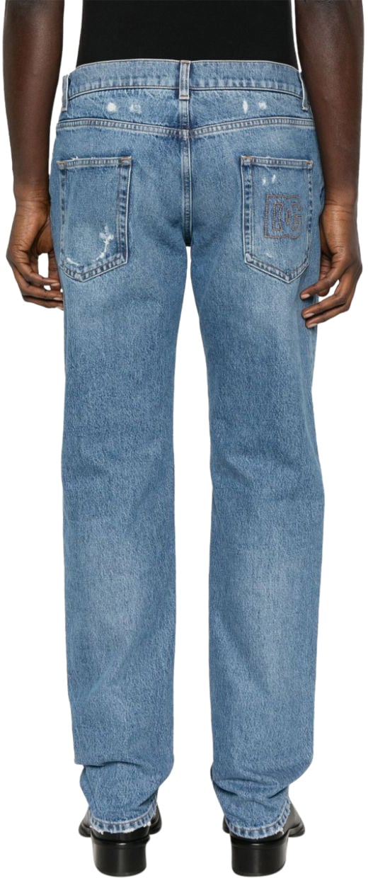 Dolce & Gabbana Trousers Blue Blauw