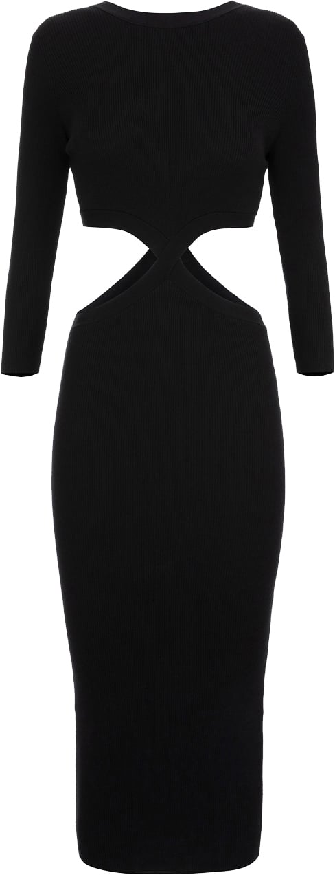 Elisabetta Franchi Dresses Black Zwart