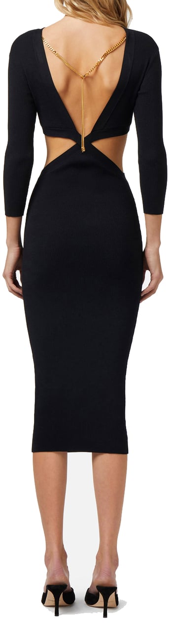 Elisabetta Franchi Dresses Black Zwart