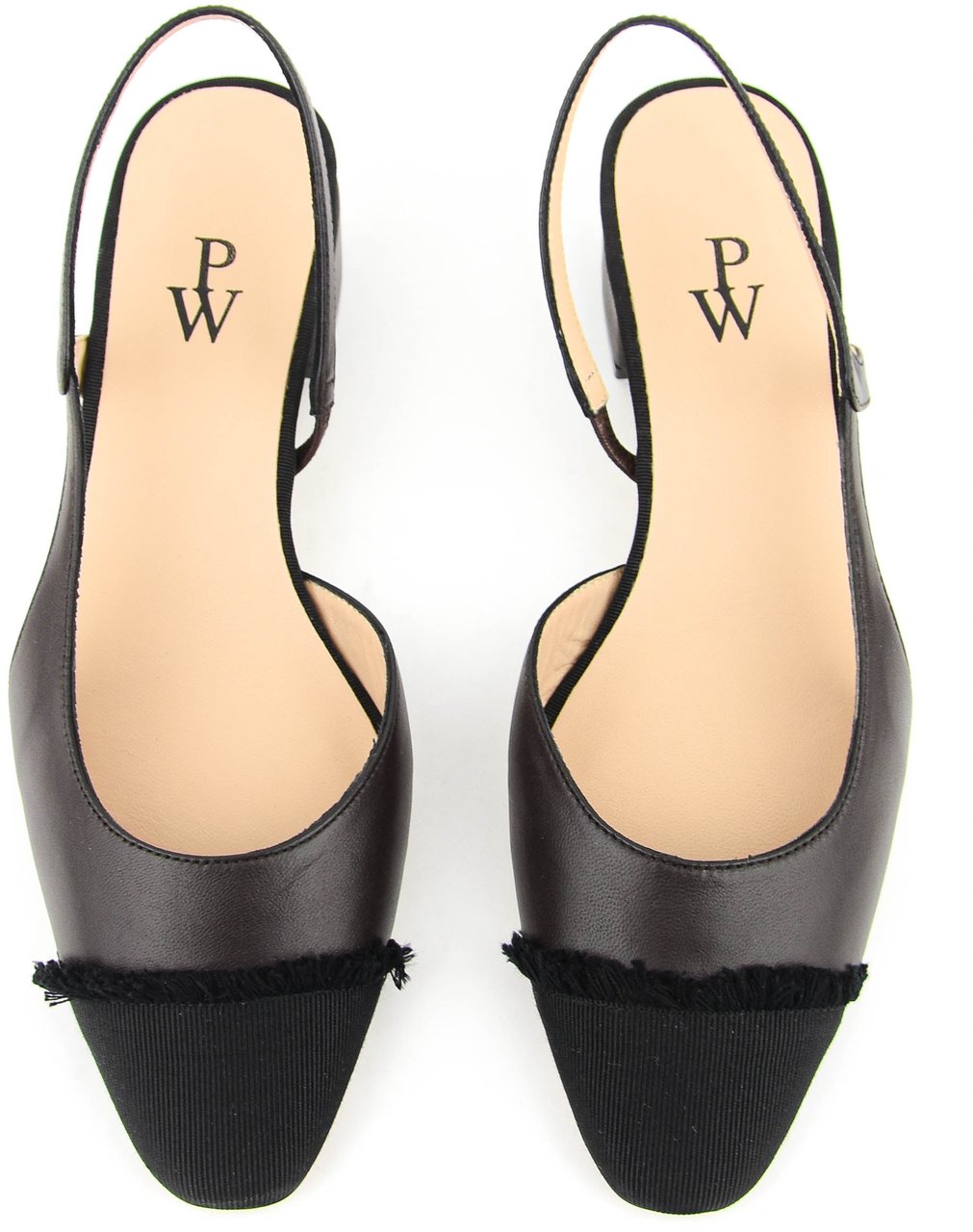 Paul Warmer Loulou Slingback Ballerina Dark Brown Bruin