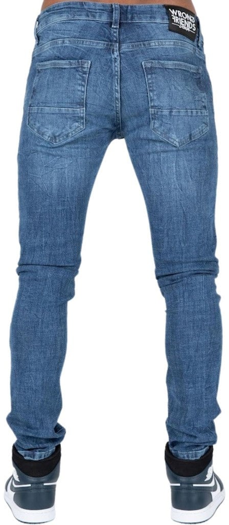 Wrong Friends NAIROBI JEANS - BLUE Blauw