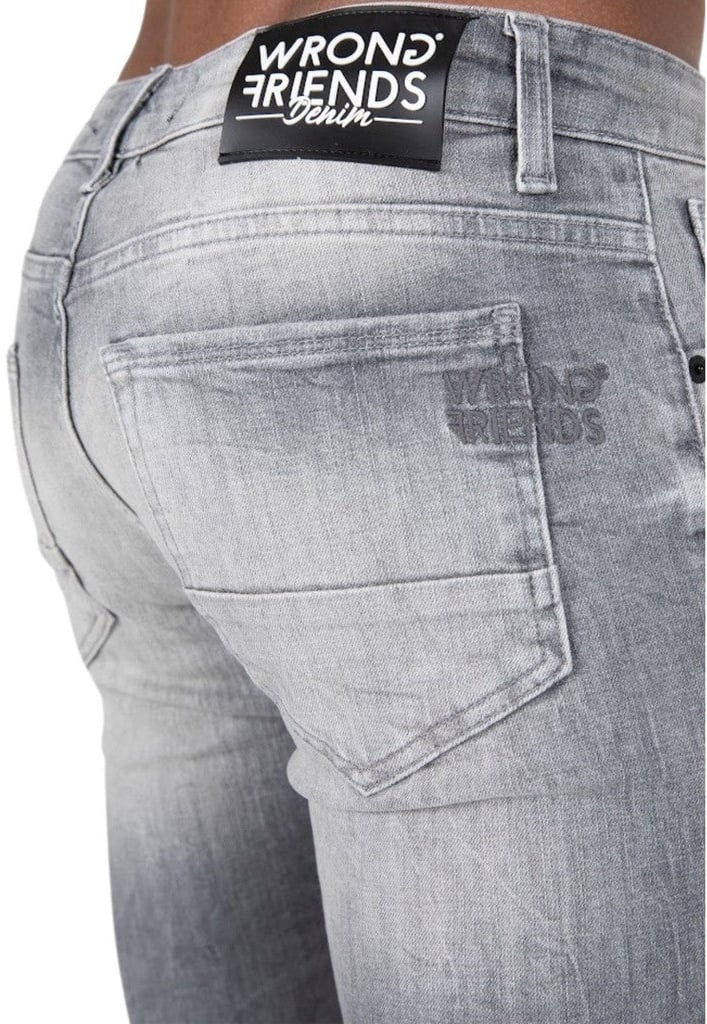 Wrong Friends NAIROBI JEANS - GREY Grijs