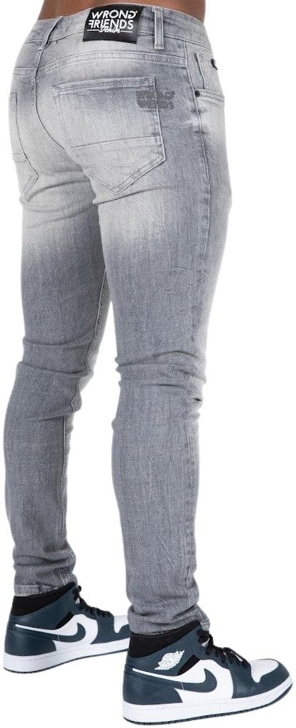 Wrong Friends NAIROBI JEANS - GREY Grijs