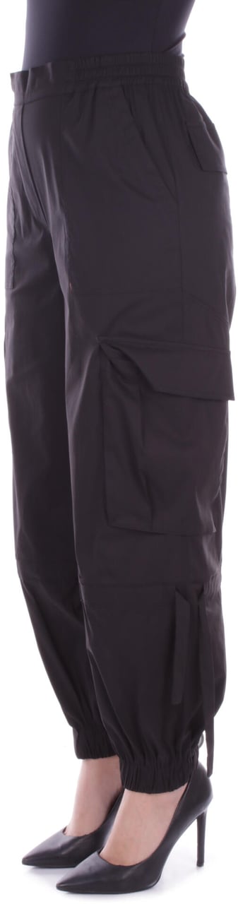 Semicouture Trousers Black Zwart