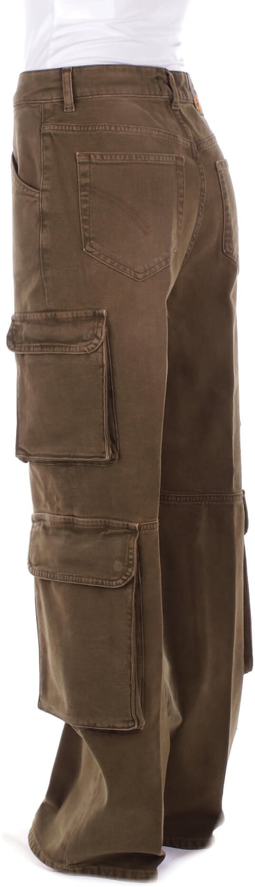 Dondup Trousers Green Groen