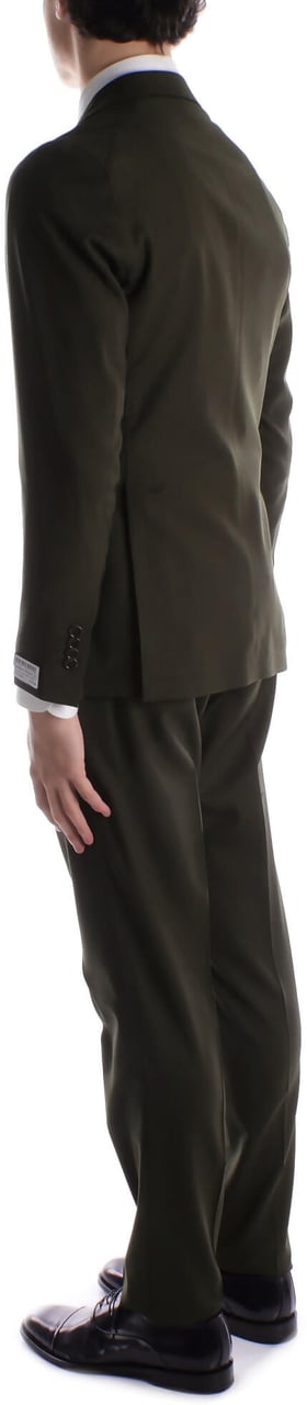 Tagliatore Dresses Green Groen