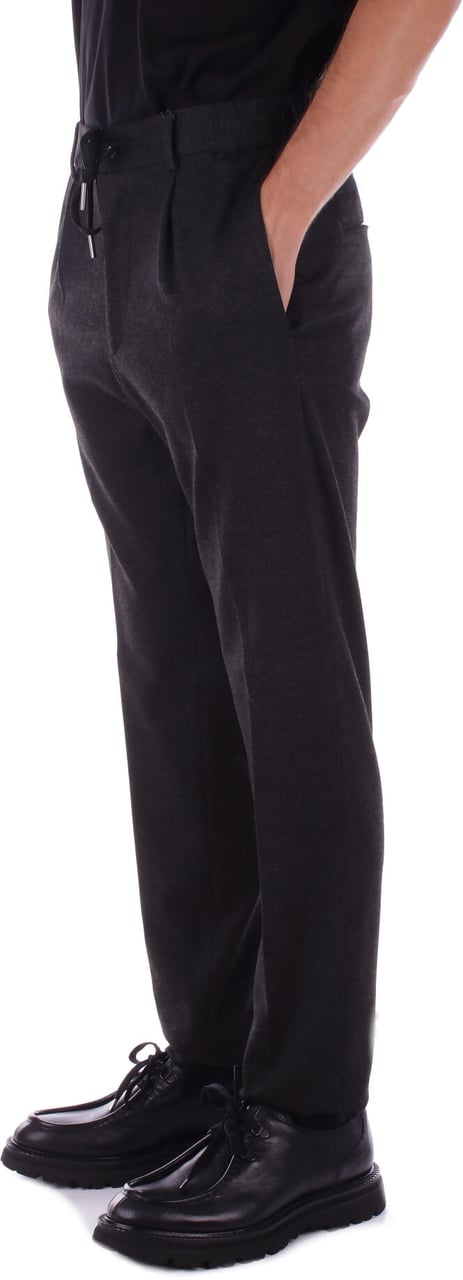 Tagliatore Trousers Grigio Antracite Grijs