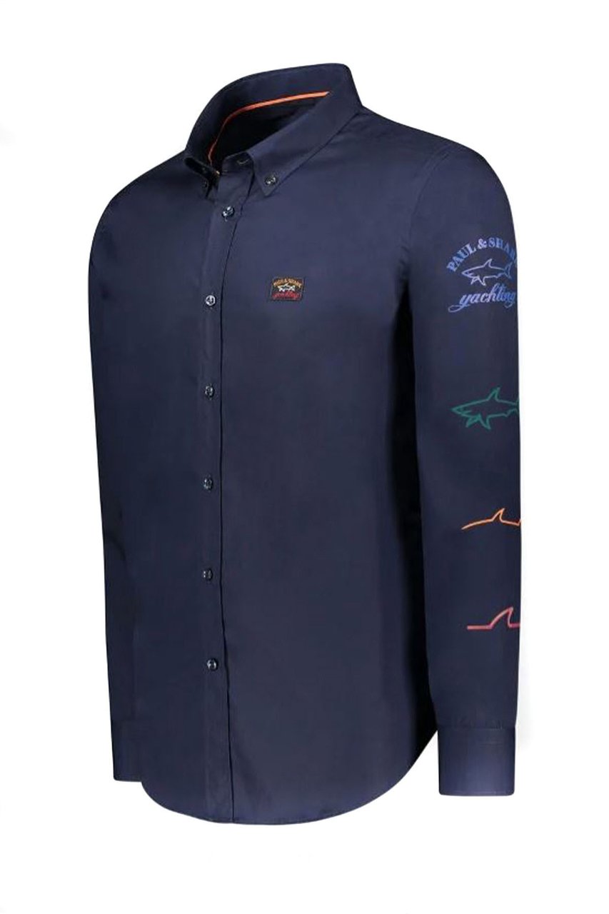 Paul & Shark Shirts Blue Blauw