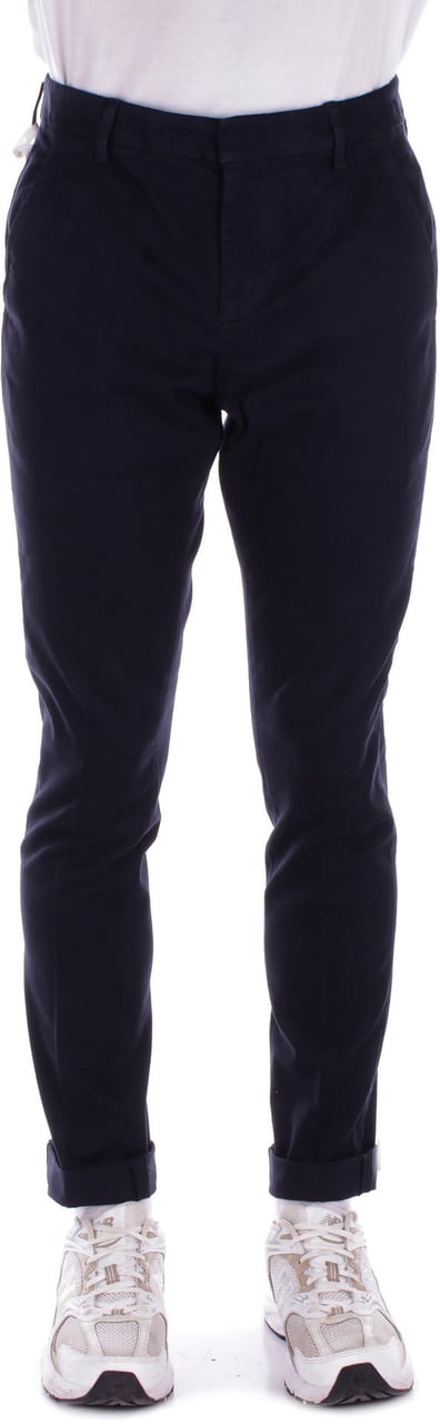 Dondup Slim fit pants 'Gaubert' Blauw
