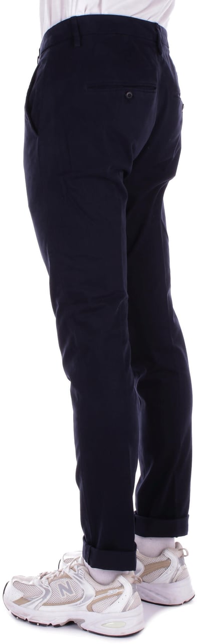 Dondup Slim fit pants 'Gaubert' Blauw
