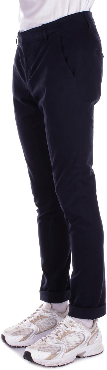 Dondup Slim fit pants 'Gaubert' Blauw