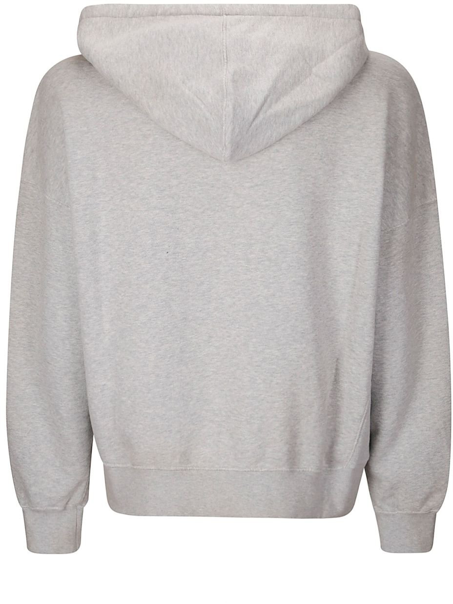 Golden Goose Hoodie with logo lettering 'Morman' Grijs