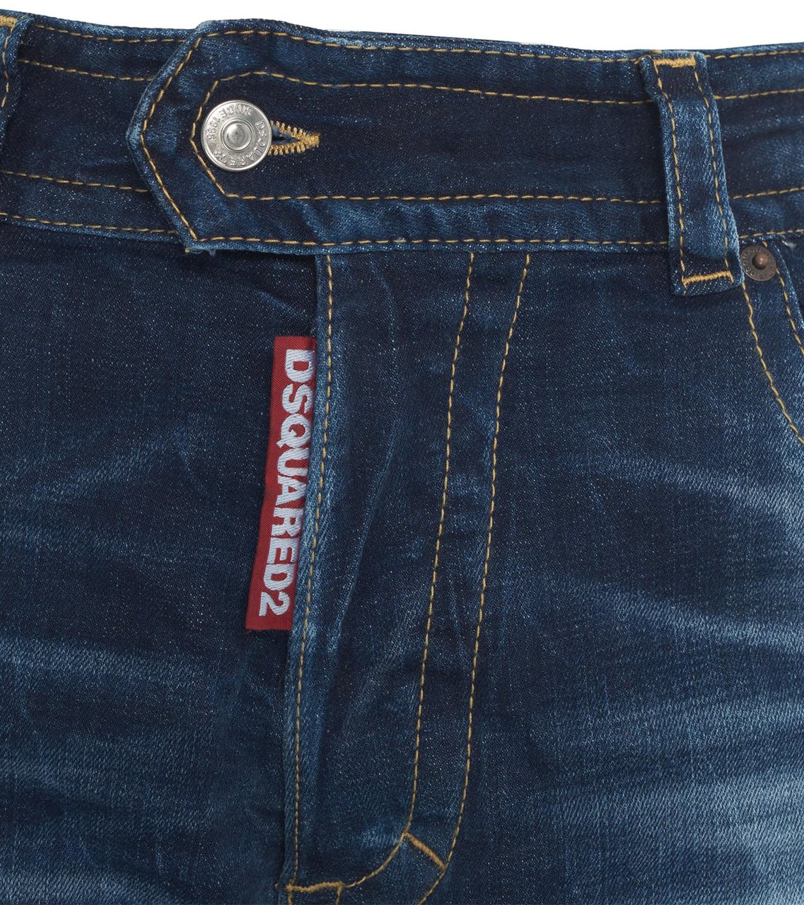 Dsquared2 Wide leg jeans '9 To 5' Blauw